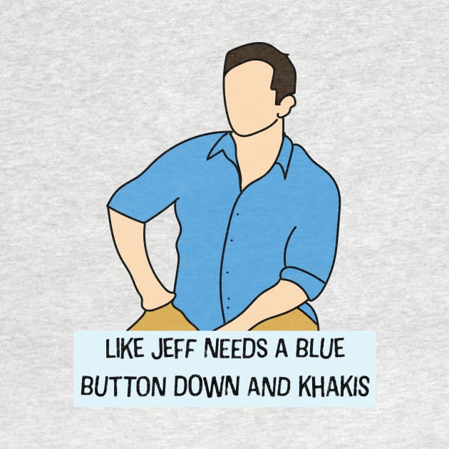 Like Jeff Needs a Blue Button Down and Khakis (Survivor Winners at War) by twobeans